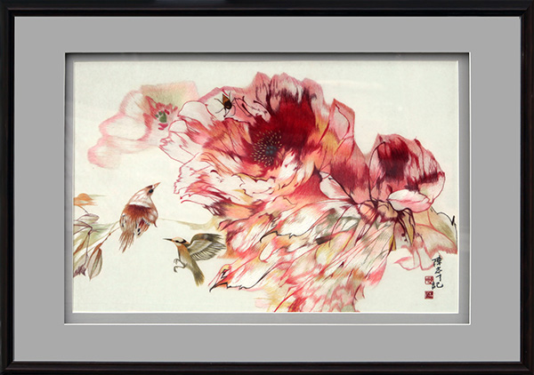 陈志才写意牡丹57×81