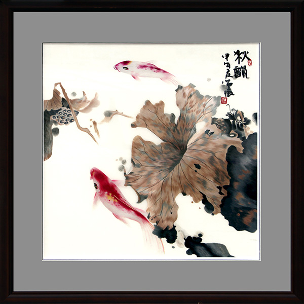 荷花鱼68×68-(2)