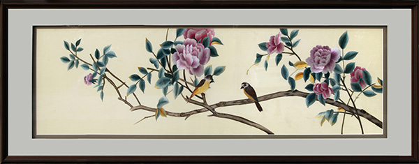 花鸟（尺寸外框155×60）