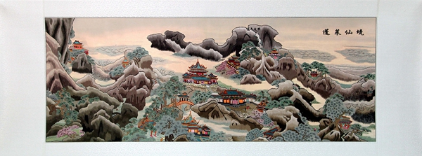 蓬莱仙境（尺寸内60×160）