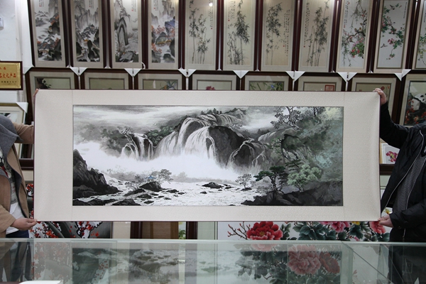 山水（尺寸内60×160）