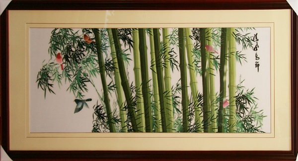 清风亮节（尺寸外框83cmx208cm）