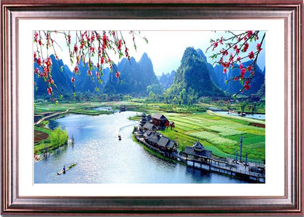 桃园全图（尺寸外63×85）