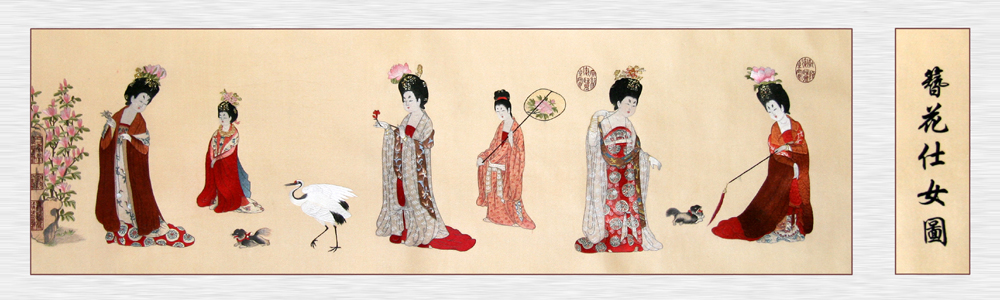 仕女图（尺寸内50×150）.jpg